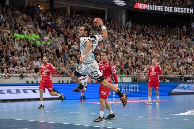 Handball Hannover 26 10 2019 International Handball Day Germany GER Croatia CRO Uwe Gensheimer Germany, No 03