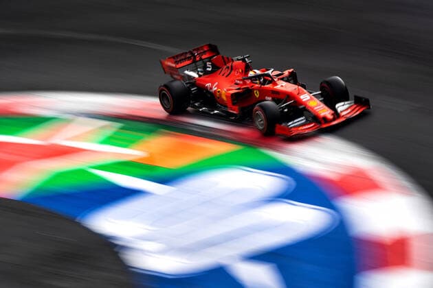 Photo4 LaPresse 26 10 2019 Mexico City, Mexico Grand Prix Formula One Mexico 2019 In the pic: Sebastian Vettel (GER) Scuderia Ferrari SF90  Copyright: xPhoto4 LaPressex