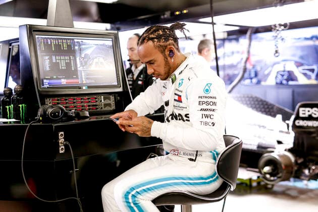 Motorsports: FIA Formula One World Championship, WM, Weltmeisterschaft 2019, Grand Prix of Mexico, 44 Lewis Hamilton (GBR, Mercedes AMG Petronas Motorsport), Mexico-City Mexico