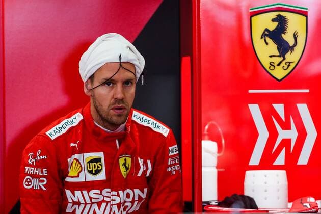 German Sebastian Vettel of the Ferrari team participates in the third practice session of the Formula One Grand Prix of Mexico at the Hermanos Rodríguez Racetrack in Mexico City, Mexico 26 October 2019. The Grand Prix of Mexico will take place on 27 October. Mexican Formula One Grand Prix !ACHTUNG: NUR REDAKTIONELLE NUTZUNG!  Copyright: xJosexMendezx JJPANA6806 20191026-637077223602640429