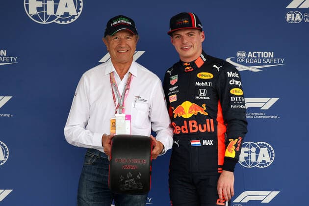 Photo4 LaPresse 26 10 2019 Mexico City, Mexico Grand Prix Formula One Mexico 2019 In the pic: Jo Ramirez (MEX) and Max Verstappen (NLD) Red Bull Racing RB15  Copyright: xPhoto4 LaPressex