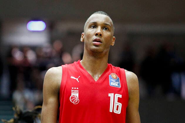 BBL easyCredit Basketball Bundesliga Saison 2019 2020 5 Matchday on Saturday, 26 October 2019 in the edel optics de Arena in Hamburg Hamburg Hamburg Towers Brose Bamberg Louis Olinde Bamberg Hamburg Towers Brose Bamberg