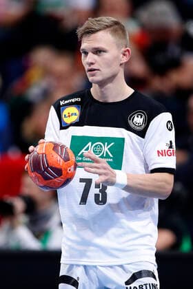 26 10 2019, TUI Arena, Hannover, Day of Handball , Germany GER vs Croatia HRV , in picture Timo Kastening 73, GER am Ball Germany vs Croatia
