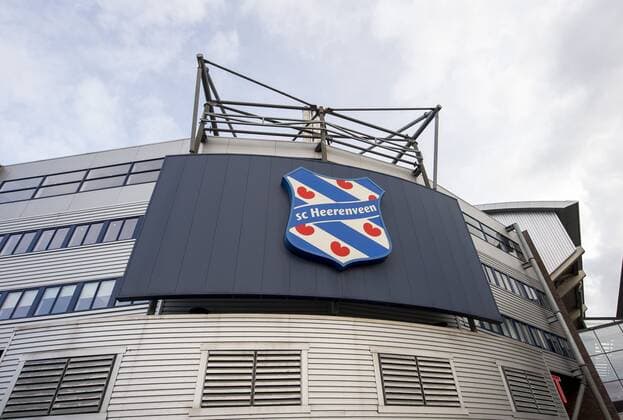 Abe Lenstra stadium during the Dutch Eredivisie match between sc Heerenveen and FC Groningen at Abe Lenstra Stadium on October 27, 2019 in Heerenveen, The Netherlands Dutch Eredivisie 2019 2020 xVIxANPxSportx xCorxLaskerxIVx 400559278