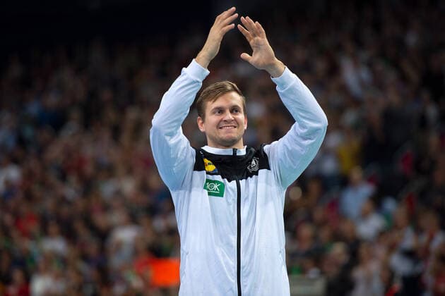 Hannover, Germany 26 10 2019 Day of Handball 2019 International match Germany vs. Croatia Fabian Böhm Germany Hannover Lower Saxony Germany TUI Arena