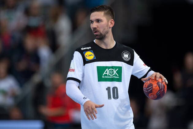 Hannover, Germany 26 10 2019 Day of Handball 2019 International match Germany vs Croatia Fabian Wiede Germany Hannover Niedersachsen Germany TUI Arena