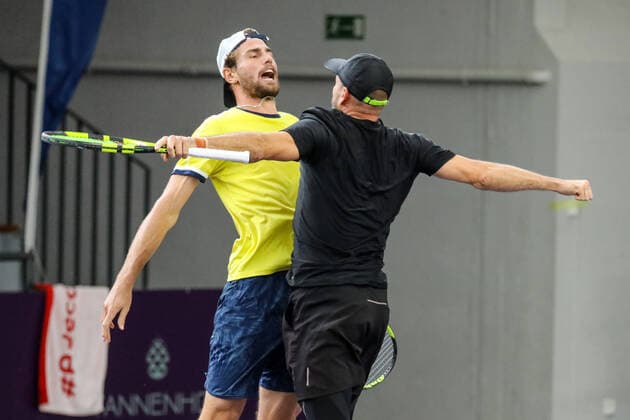 Winner Double Maxime CRESSY USA and Jamie CERRETANI USA , Final day, Tennis Challenger Hamburg 2019, ATP Challenger Tour, Hamburg, 27 10 2019,
