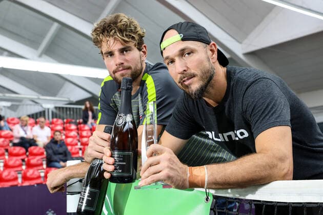 Winner Double Maxime CRESSY USA and Jamie CERRETANI USA , Final day, Tennis Challenger Hamburg 2019, ATP Challenger Tour, Hamburg, 27 10 2019,