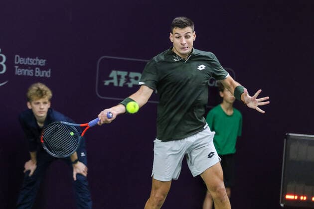 Bernabe ZAPATA MIRALLES ESP , Final day, Tennis Challenger Hamburg 2019, ATP Challenger Tour, Hamburg, 27 10 2019,