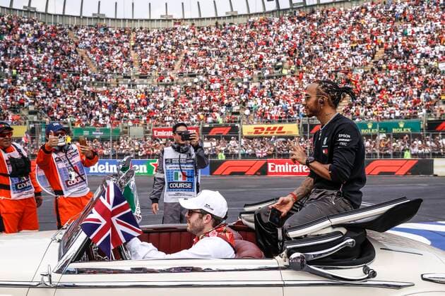 Motorsports: FIA Formula One World Championship, WM, Weltmeisterschaft 2019, Grand Prix of Mexico, 44 Lewis Hamilton (GBR, Mercedes AMG Petronas Motorsport), Mexico-City Mexico