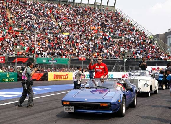 Motorsports: FIA Formula One World Championship, WM, Weltmeisterschaft 2019, Grand Prix of Mexico, 5 Sebastian Vettel (GER, Scuderia Ferrari Mission Winnow), Mexico-City Mexico
