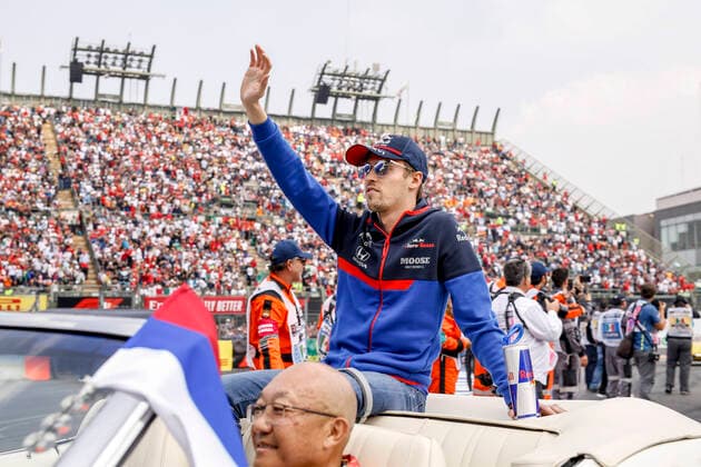 Motorsports: FIA Formula One World Championship, WM, Weltmeisterschaft 2019, Grand Prix of Mexico, 26 Daniil Kvyat (RUS, Red Bull Toro Rosso Honda), Mexico-City Mexico