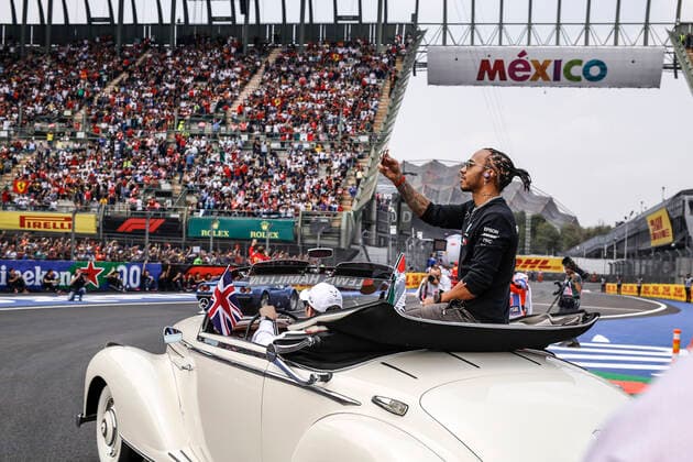 Motorsports: FIA Formula One World Championship, WM, Weltmeisterschaft 2019, Grand Prix of Mexico, 44 Lewis Hamilton (GBR, Mercedes AMG Petronas Motorsport), Mexico-City Mexico