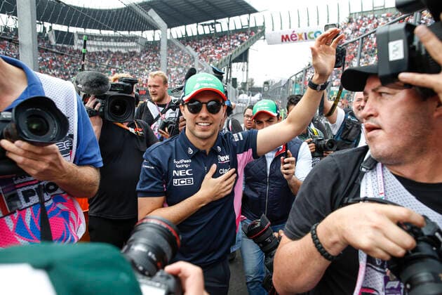 Motorsports: FIA Formula One World Championship, WM, Weltmeisterschaft 2019, Grand Prix of Mexico, 11 Sergio Perez (MEX, Racing Point F1 Team), Mexico-City Mexico