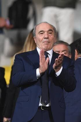 Photo LaPresse - Jennifer Lorenzini 27 October 2019 Firenze ( Italy) Soccer Fiorentina - Lazio Italian Football Championship League A TIM 2019 2020 - "Artemio Franchi" Stadium In the pic: Rocco Commisso, president of Fiorentina  Copyright: xJenniferxLorenzinix