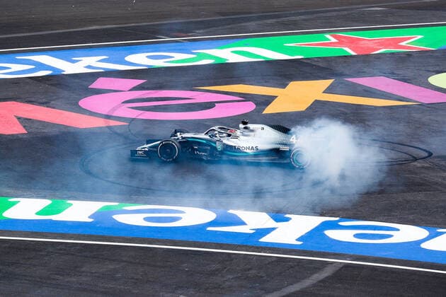 Motorsports: FIA Formula One World Championship, WM, Weltmeisterschaft 2019, Grand Prix of Mexico, 44 Lewis Hamilton (GBR, Mercedes AMG Petronas Motorsport), Mexico-City Mexico