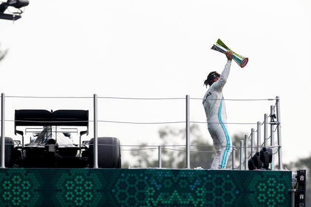 Motorsports: FIA Formula One World Championship, WM, Weltmeisterschaft 2019, Grand Prix of Mexico, 44 Lewis Hamilton (GBR, Mercedes AMG Petronas Motorsport), Mexico-City Mexico