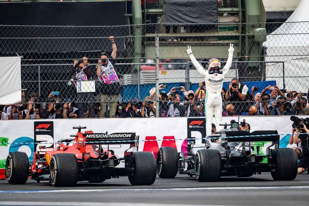 Motorsports: FIA Formula One World Championship, WM, Weltmeisterschaft 2019, Grand Prix of Mexico, 44 Lewis Hamilton (GBR, Mercedes AMG Petronas Motorsport), Mexico-City Mexico