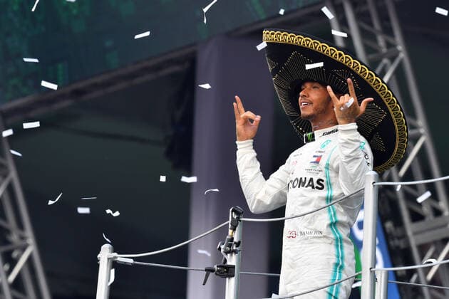 Motorsports: FIA Formula One World Championship, WM, Weltmeisterschaft 2019, Grand Prix of Mexico, 44 Lewis Hamilton (GBR, Mercedes AMG Petronas Motorsport), Mexico-City Mexico