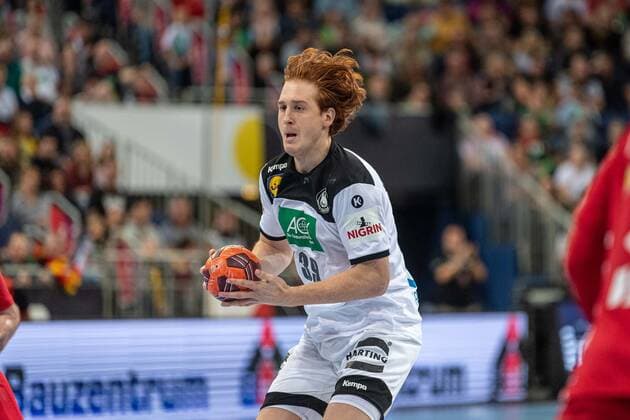 Handball Hannover 26 10 2019 Day of Handball DHB international Germany GER Croatia CRO Lukas Stutzke Germany, No 39