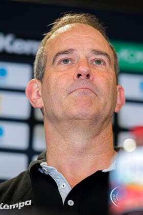 Stuttgart, Germany 29 October 2019 DHB Womens Press Conference WM Japan Coach Henk Groener Germany Stuttgart Scharrena Baden Württemberg Germany