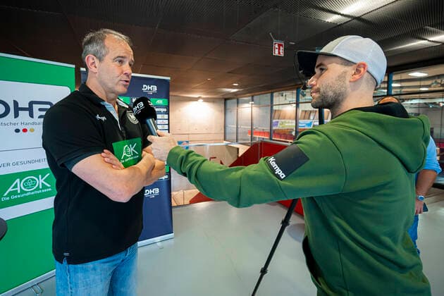 Stuttgart, Germany 29 October 2019 DHB Womens Press Conference World Cup Japan Coach Henk Groener Germany Interview Stuttgart Scharrena Baden Württemberg Germany