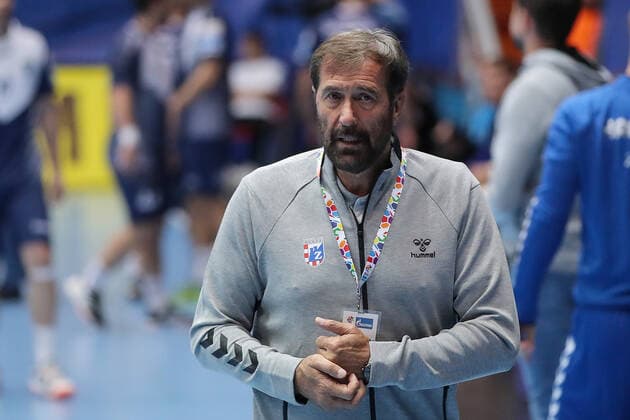 PXL_ SEHA-Gazprom League, PPD Zagreb vs Metaloplastika 29.10.2019., Dom sportova, Zagreb, Croatia - SEHA - Gazprom League, Round 6, RK PPD Zagreb vs. RK Metaloplastika Sabac. Coach of RK PPD Zagreb Veselin Vujovic.  GoranxStanzl PIXSELL
