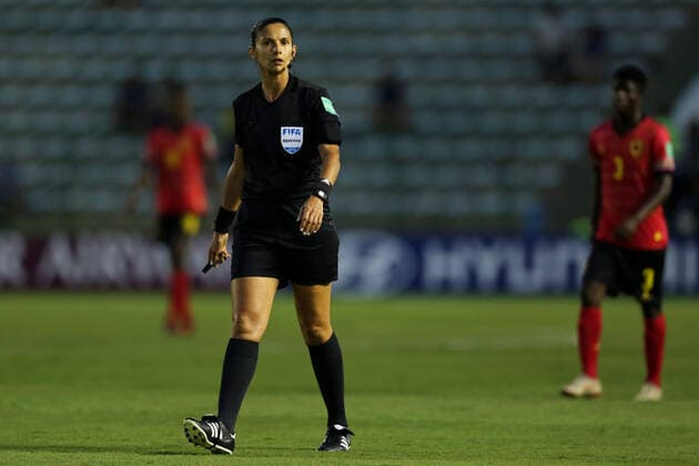 FuÃŸball, U17 WM, Angola - Kanada 29th October 2019; Bezerrao Stadium, Brasilia, Distrito Federal, Brazil; FIFA U-17 World Cup Brazil 2019, Angola versus Canada; Referee Claudia Umpierrez (URU) - Editorial Use  ActionPlus12182014 HeulerxAndrey