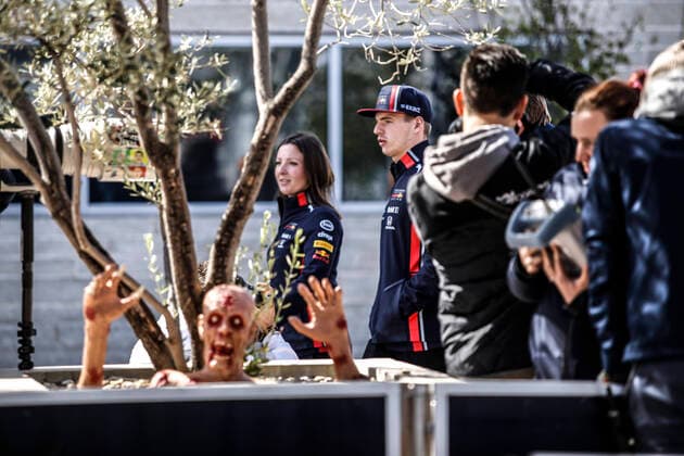 Motorsports: FIA Formula One World Championship, WM, Weltmeisterschaft 2019, Grand Prix of United States, 33 Max Verstappen (NLD, Aston Martin Red Bull Racing), Austin United States of America