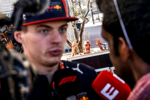 Motorsports: FIA Formula One World Championship, WM, Weltmeisterschaft 2019, Grand Prix of United States, 33 Max Verstappen (NLD, Aston Martin Red Bull Racing), Austin United States of America