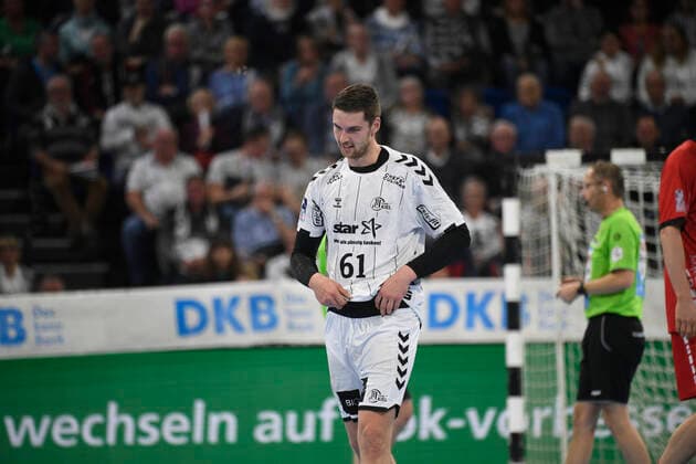 Hendrik Pekeler THW Kiel , Handball Bundesliga, Liqui Moly HBL, Men, 11 Matchday, THW Kiel vs Melsungen, 31 10 19 Kiel Sparkassen Arena Schleswig Holstein Germany