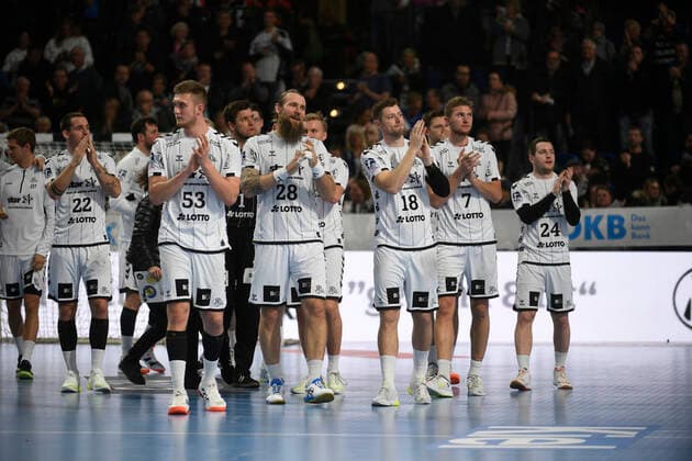 Freude beim THW Kiel, Handball Bundesliga, Liqui Moly HBL, Men, 11 Matchday, THW Kiel vs Melsungen, 31 10 19 Kiel Sparkassen Arena Schleswig Holstein Germany