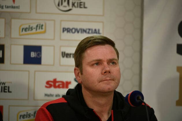 Axel Geerken Managing Director MT Melsungen, Handball Bundesliga, Liqui Moly HBL, Men, 11 Matchday, THW Kiel vs Melsungen, 31 10 19 Kiel Sparkassen Arena Schleswig Holstein Germany