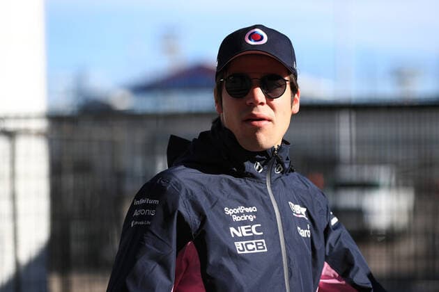 31st October 2019; Circuit of the Americas, Austin, Texas, United States of America; F1 United States Grand Prix, team arrival day; SportPesa Racing Point, Lance Stroll - Editorial Use  ActionPlus12182283 LeannexBoon