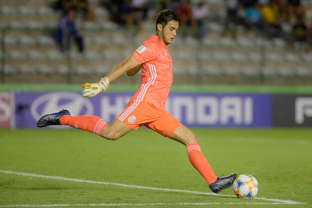 Sub 17 Mexico e Itália BRASÍLIA, DF - 31.10.2019: SUB 17 MEXICO E ITÁLIA - Eduardo Garcia during Under 17 Mexico and Italy. Match valid for the FIFA U17, U 17 World Cup group stage. Bezerrão Stadium in Brasilia, DF. (Photo: Reinaldo Reginato Fotoarena) x1823551x  ReinaldoxReginato
