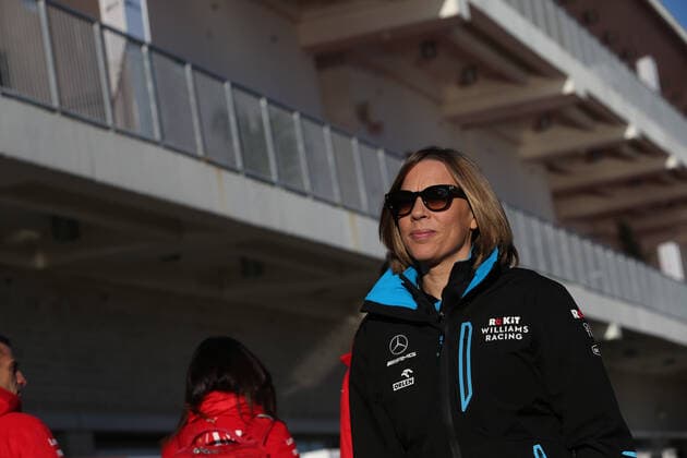 Photo4 LaPresse 01 11 2019 Austin, USA Grand Prix Formula One USA 2019 In the pic: Claire Williams (GBR) Williams Deputy Team Principal  Copyright: xPhoto4 LaPressex