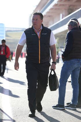 Photo4 LaPresse 01 11 2019 Austin, USA Grand Prix Formula One USA 2019 In the pic: Zak Brown (USA) McLaren Executive Director  Copyright: xPhoto4 LaPressex