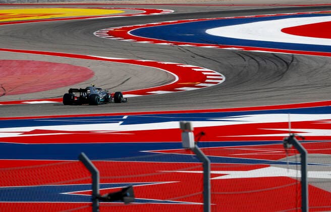 Motorsports: FIA Formula One World Championship, WM, Weltmeisterschaft 2019, Grand Prix of United States, 77 Valtteri Bottas (FIN, Mercedes AMG Petronas Motorsport), Austin United States of America