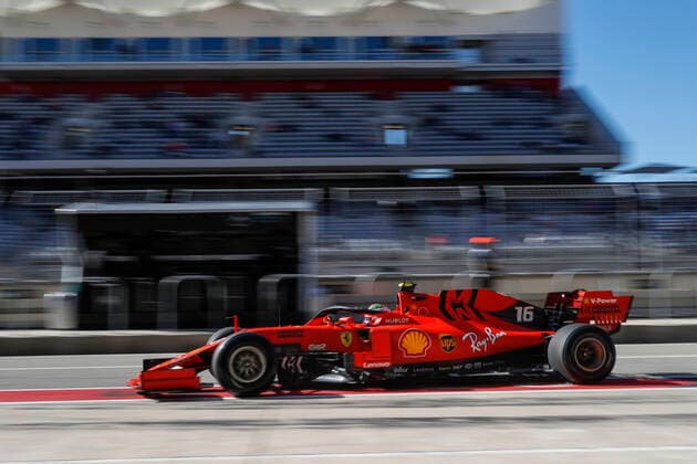 Motorsports: FIA Formula One World Championship, WM, Weltmeisterschaft 2019, Grand Prix of United States, 16 Charles Leclerc (MCO, Scuderia Ferrari Mission Winnow), Austin United States of America