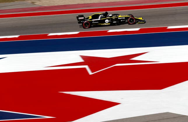 Motorsports: FIA Formula One World Championship, WM, Weltmeisterschaft 2019, Grand Prix of United States, 3 Daniel Ricciardo (AUS, Renault F1 Team), Austin United States of America