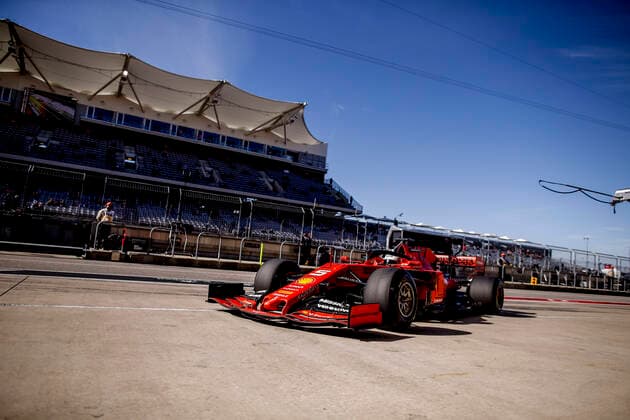 Motorsports: FIA Formula One World Championship, WM, Weltmeisterschaft 2019, Grand Prix of United States, 5 Sebastian Vettel (GER, Scuderia Ferrari Mission Winnow), Austin United States of America