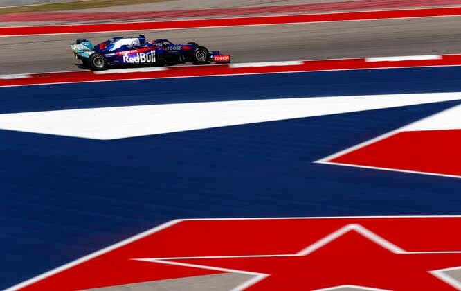 Motorsports: FIA Formula One World Championship, WM, Weltmeisterschaft 2019, Grand Prix of United States, 10 Pierre Gasly (FRA, Red Bull Toro Rosso Honda), Austin United States of America