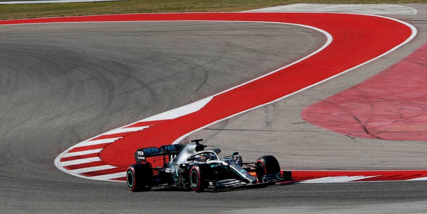 Motorsports: FIA Formula One World Championship, WM, Weltmeisterschaft 2019, Grand Prix of United States, 44 Lewis Hamilton (GBR, Mercedes AMG Petronas Motorsport), Austin United States of America