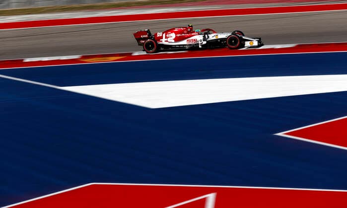 Motorsports: FIA Formula One World Championship, WM, Weltmeisterschaft 2019, Grand Prix of United States, 99 Antonio Giovinazzi (ITA, Alfa Romeo Racing), Austin United States of America