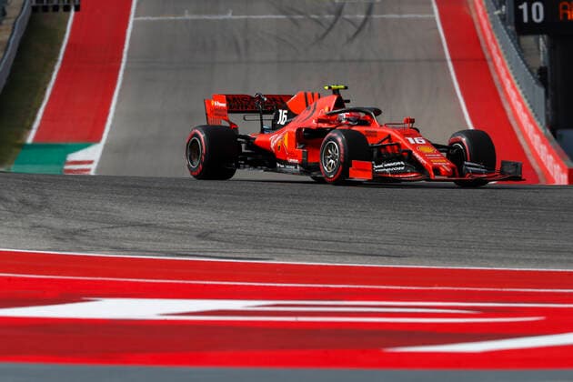 Motorsports: FIA Formula One World Championship, WM, Weltmeisterschaft 2019, Grand Prix of United States, 16 Charles Leclerc (MCO, Scuderia Ferrari Mission Winnow), Austin United States of America
