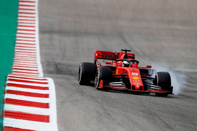 Motorsports: FIA Formula One World Championship, WM, Weltmeisterschaft 2019, Grand Prix of United States, 5 Sebastian Vettel (GER, Scuderia Ferrari Mission Winnow), Austin United States of America
