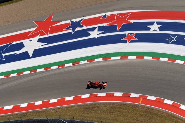 FORMULA 1 EMIRATES UNITED STATES GRAND PRIX 2019 01 11 2019, Circuit of The Americas, Austin, FORMULA 1 EMIRATES UNITED STATES GRAND PRIX 2019, pictured Sebastian Vettel GER 5 , Scuderia Ferrari Mission Winnow nordphotoxBratic nph00250