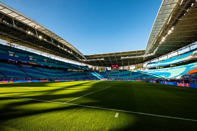 Red Bull Arena during the season 2019 2020 in the 1 Soccer Bundesliga Men on the 10 game day between RB Leipzig and FSV Mainz 05 in the Red Bull Arena on 2 November 2019 in Leipzig, Saxony Saxony , Germany Germany DFL REGULATIONS PROHIBIT ANY USE OF PHOTOGRAPHS AS IMAGE SEQUENCES AND OR QUASI VIDEO