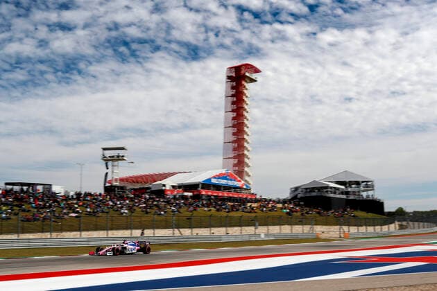 Motorsports: FIA Formula One World Championship, WM, Weltmeisterschaft 2019, Grand Prix of United States, 11 Sergio Perez (MEX, Racing Point F1 Team), Austin United States of America