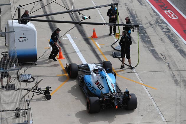 Photo4 LaPresse 02 11 2019 Austin, USA Grand Prix Formula One USA 2019 In the pic: free practice 3, George Russell (GBR) Williams F1 FW42  Copyright: xPhoto4 LaPressex